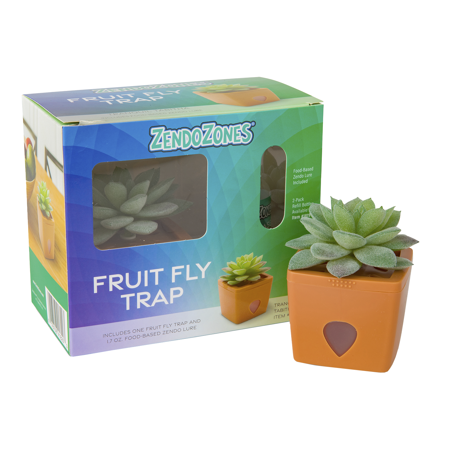 ZendoZones® Bananfluefælde, Tranquil Tabitha, terracotta