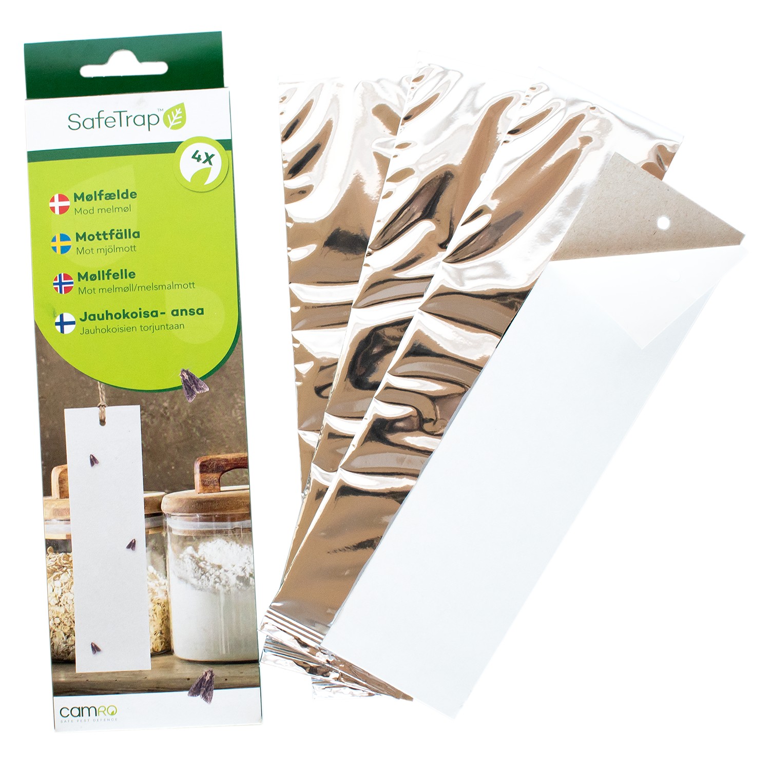 SafeTrap Mølfælde Mod Melmøl (x4) SafeTrap Mølfælde Mod Melmøl (x4)