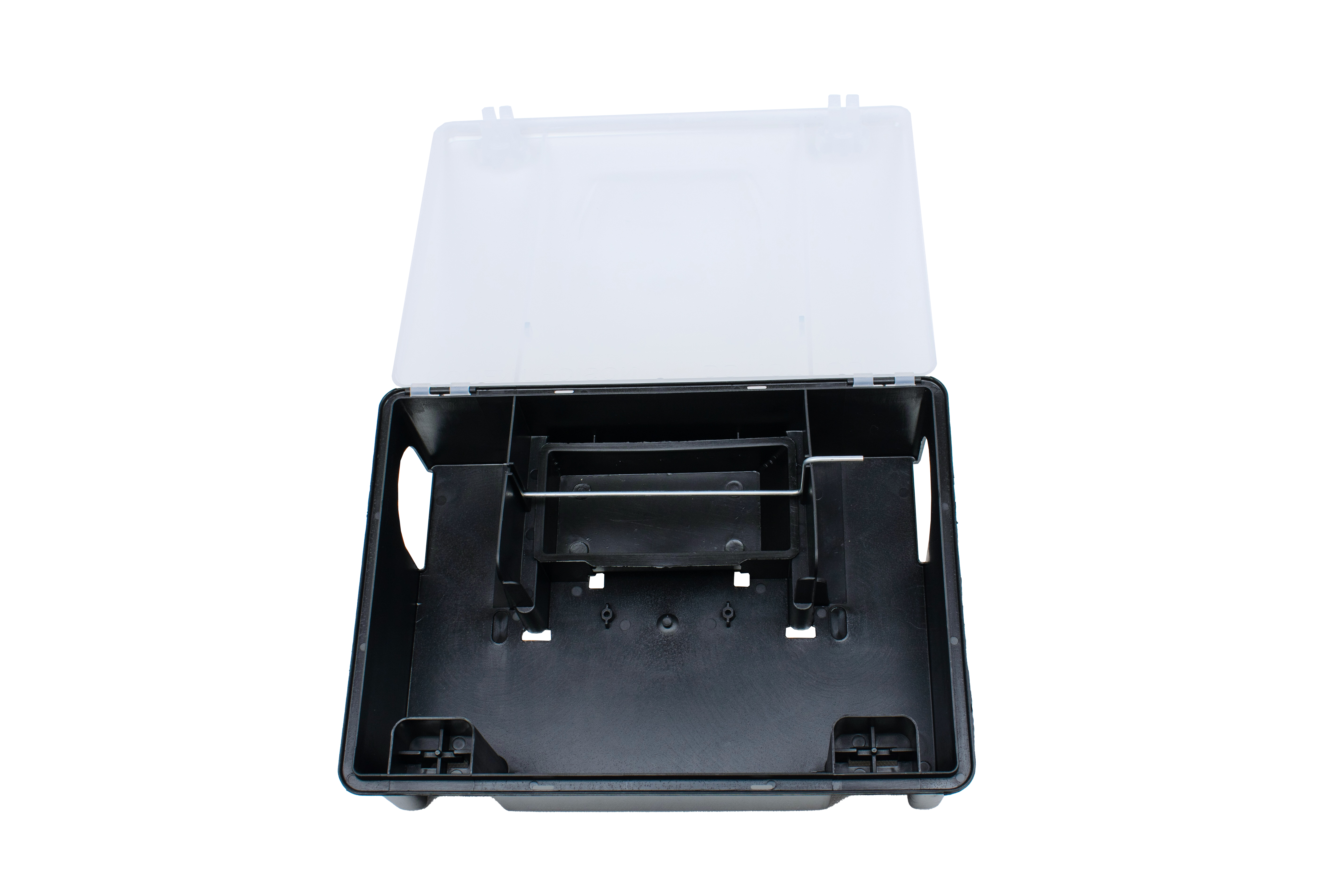 Depot til EUR palle mod Rotter, sort med transparent låg Depot til EUR palle mod Rotter, sort med transparent låg