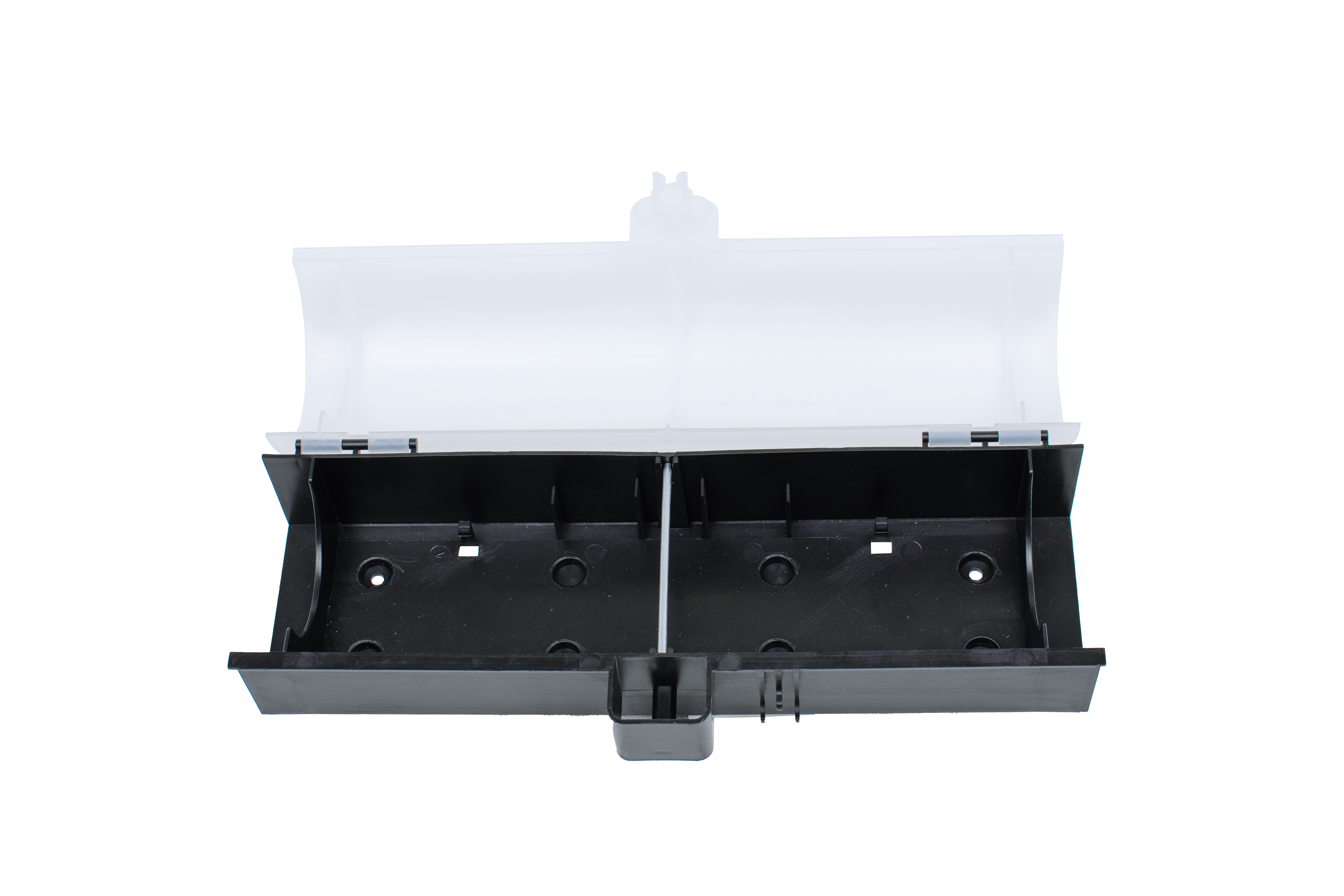 Multifunktionelt depot mod Rotte, sort med transparent låg Multifunktionelt depot mod Rotte, sort med transparent låg