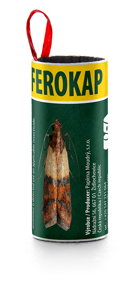 FEROKAP limspiral med feromon mod fødevaremøl FEROKAP limspiral med feromon mod fødevaremøl