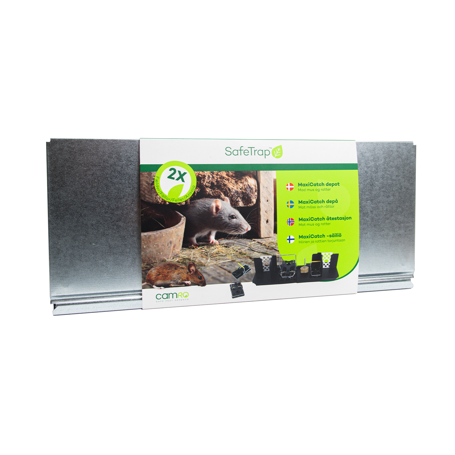 SafeTrap MaxiCatch Mod mus og rotter SafeTrap MaxiCatch Mod mus og rotter